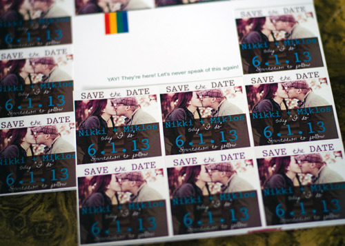 stickygram save the dates