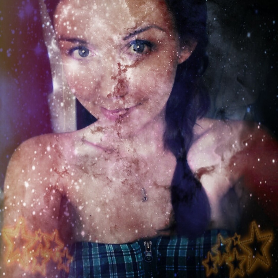 Space filters on Pixlr, so cool.