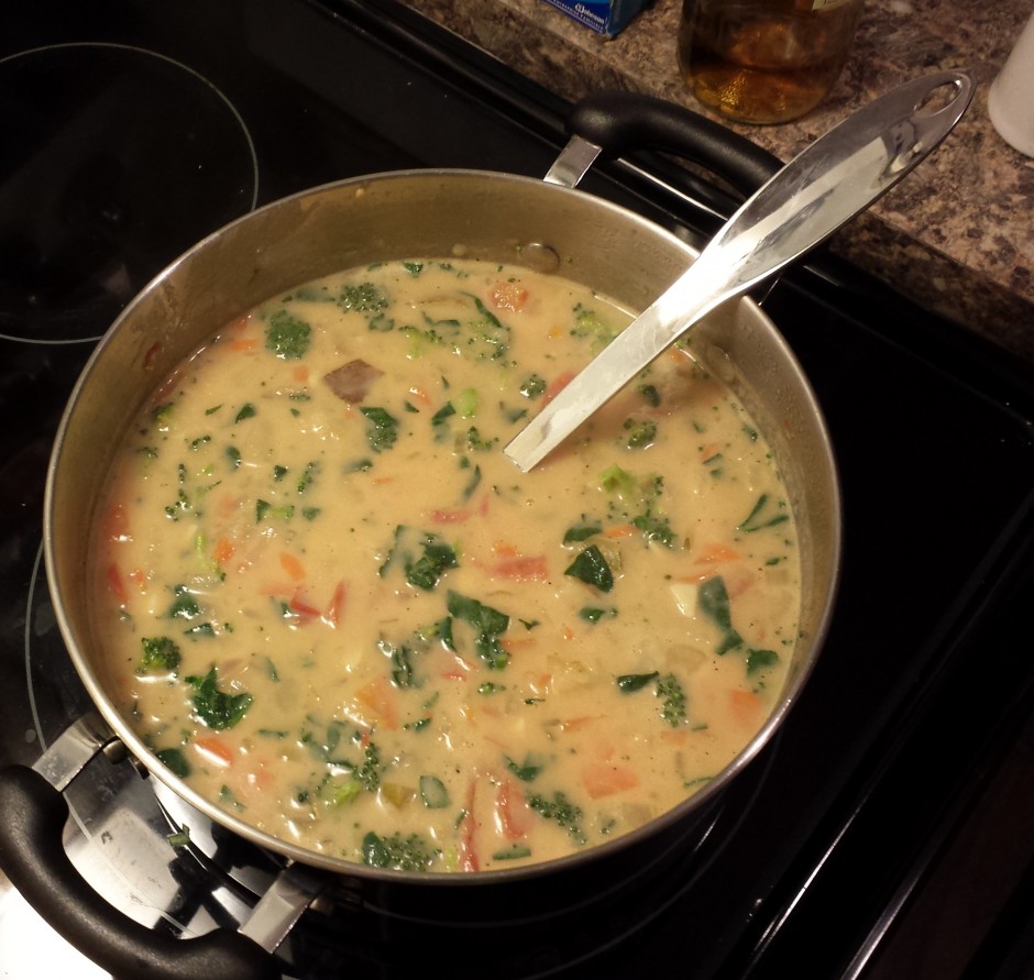 cream of broccoli soup for fall