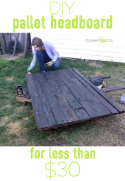 upcycled pallet project