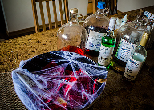 potions and poisons halloween free printables