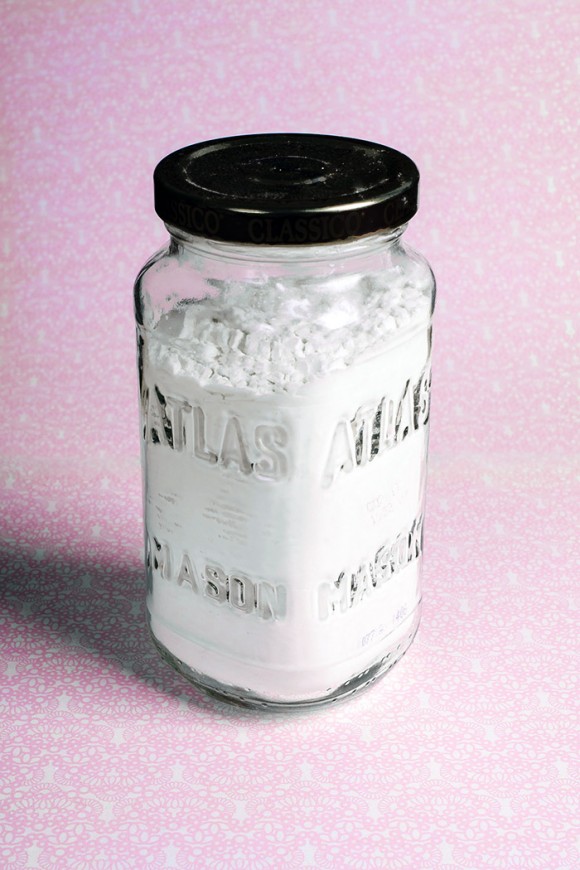 voila! finished DIY deodorant from kitchen ingredients! voila! finished DIY deodorant from kitchen ingredients!