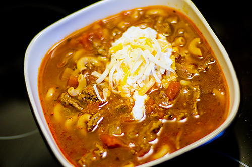 lasagna soup