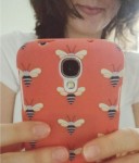 pink Fossil Bee S4 case