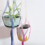 DIY: Add some colour with dip-dyed ombré plant hangers!